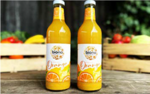 Orange Juice 750ml 100% Organic / Glass Bottle